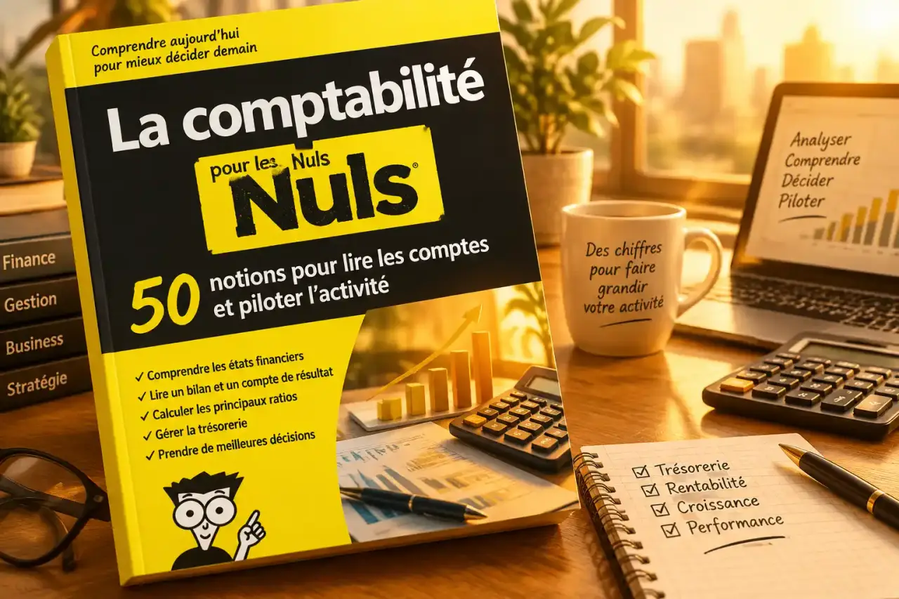 La comptabilité pour les Nuls explique 50 notions pour lire les comptes et piloter l’activité